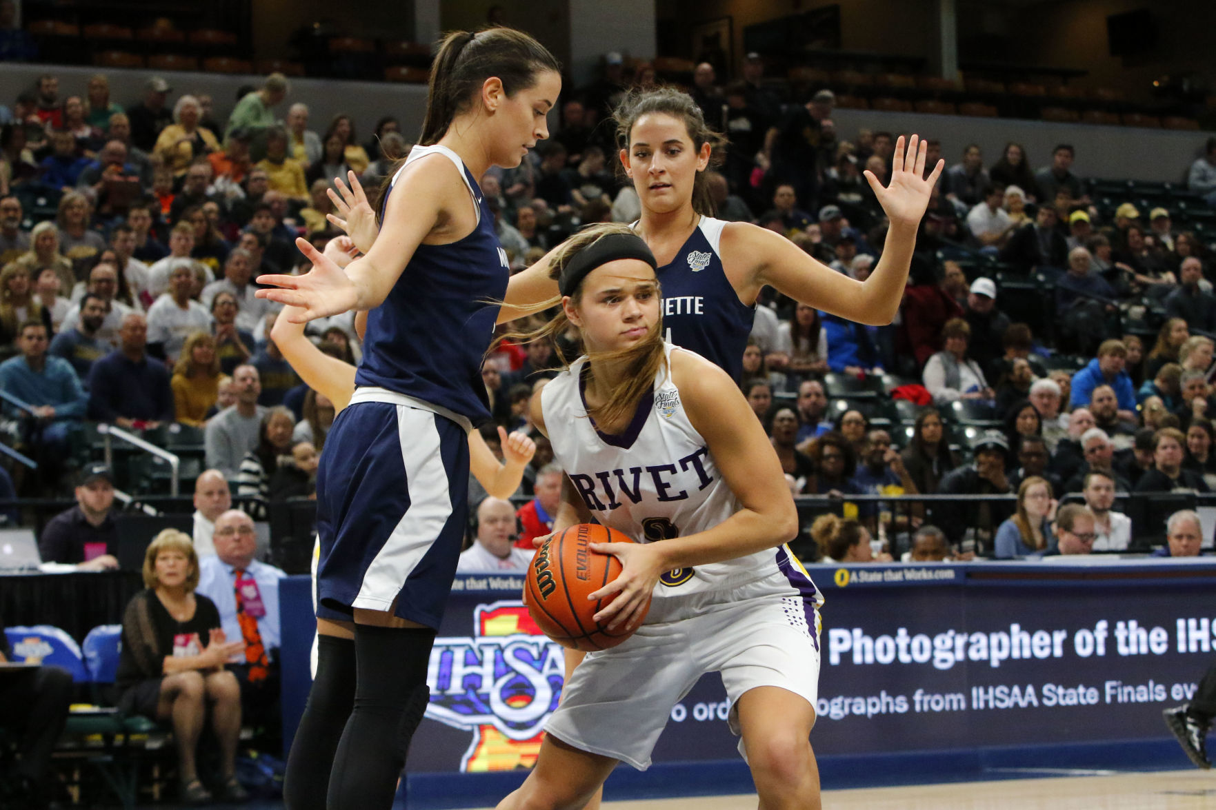 Gallery: Marquette Catholic vs. Vincennes Rivet in Class A championship